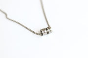 Personalized gift, Name Necklace For Men, Men's Initial Necklace, Stainless Steel Chain, Silver Necklace, Custom Mens Jewelry, Gift For Dad