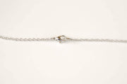 Stainless steel chain necklace for men, circle pendant - shani-adi-jewerly