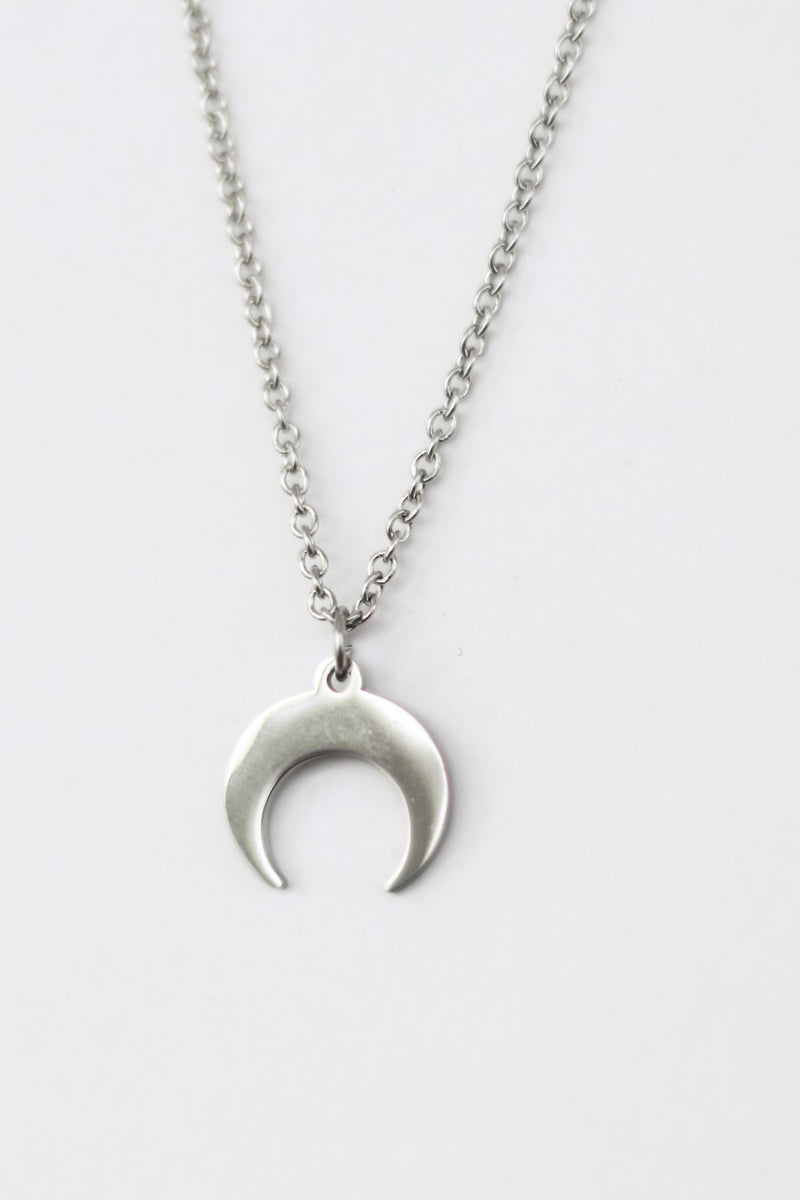 Crescent moon charms, Gold, Stainless steel jewelry making supplies