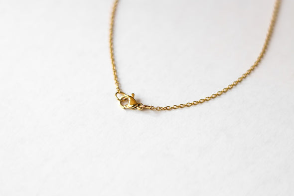 Gold triangle necklace, upside-down outline triangle, gold chain necklace, bridesmaids gift for her, geometric, Layering necklace