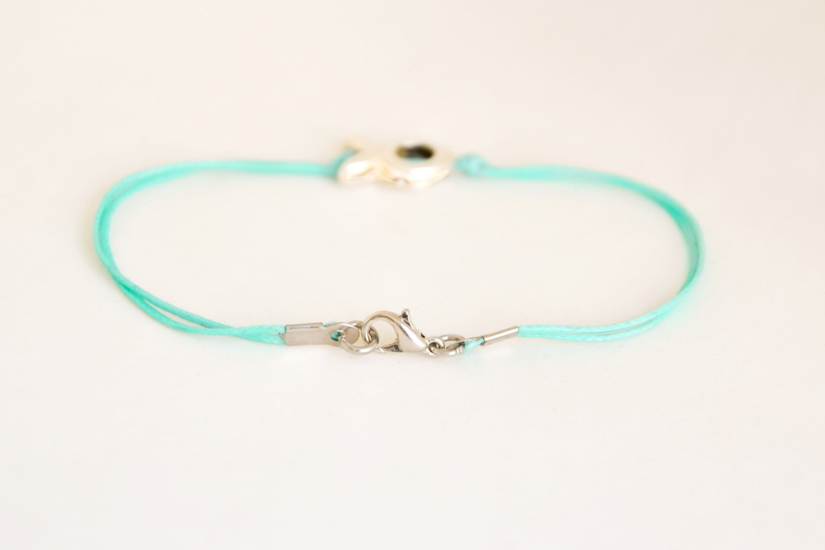 Men's Bracelet with a Silver Tone Fish Charm, Fisherman Gift for Him, Nautical Jewelry