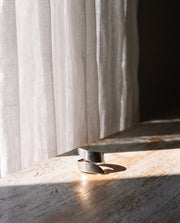 silver wrapped ring