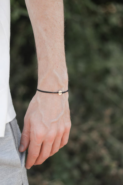 Mens initial bracelets deals