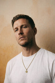 Gold Star of David Necklace For Men Stainless Steel Chain Jewish Gift For Him