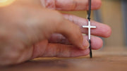 Cross bracelet for men