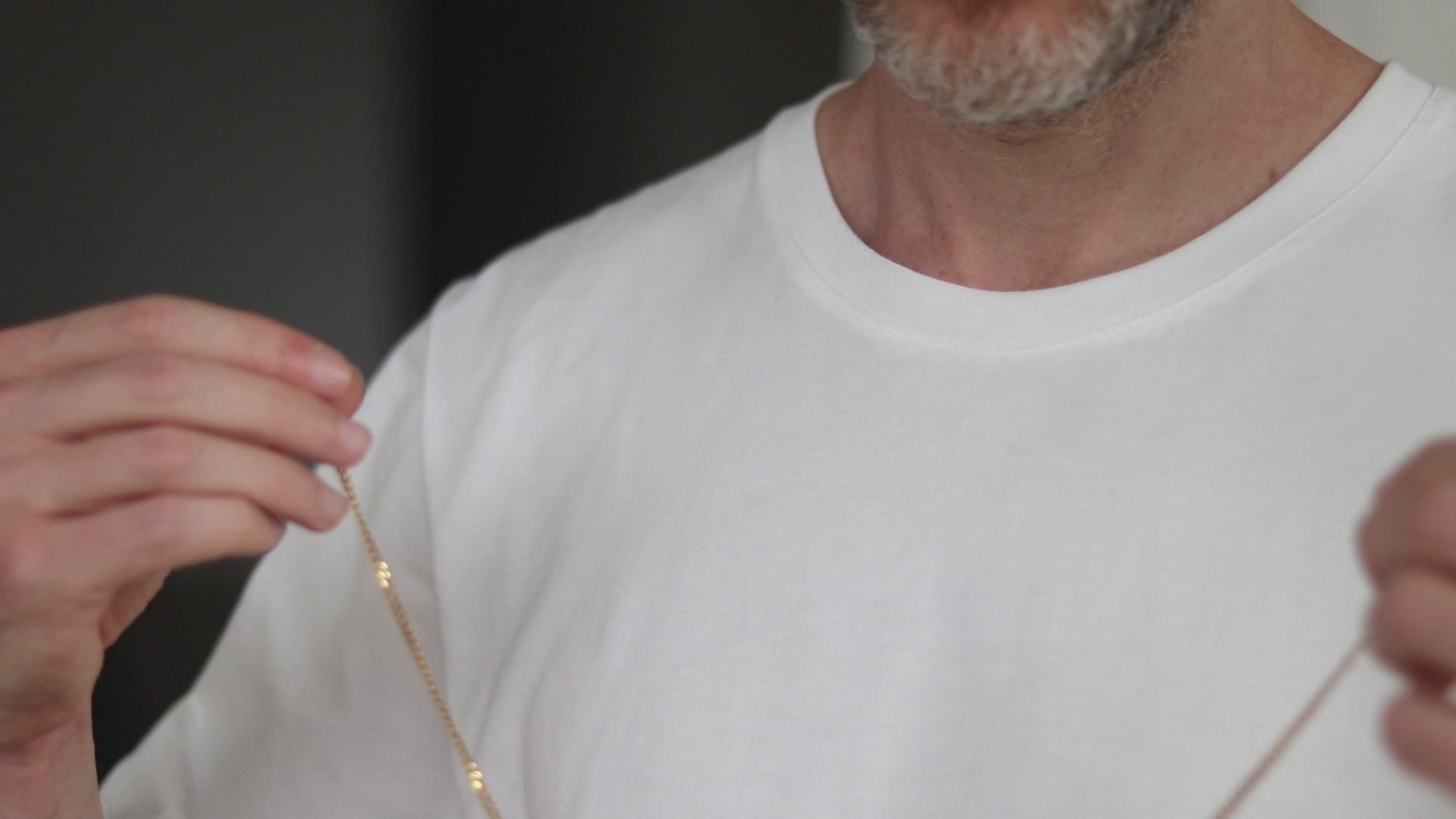 Personalized gift, Name Necklace For Men, Men's Initial Necklace, Stainless Steel Chain, Gold Necklace, Custom Mens Jewelry, Gift For Dad