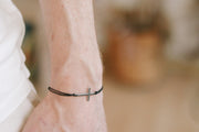 Cross bracelet for men