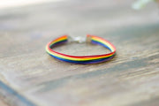 Pride bracelet, rainbow flag bracelet - shani-adi-jewerly
