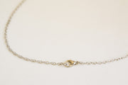 Silver hammer stainless steel chain necklace for men - shani-adi-jewerly