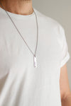 Silver dream chain necklace for men - shani-adi-jewerly