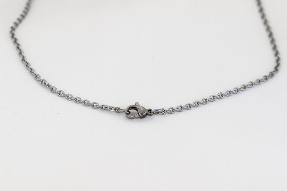 Silberne Pfotenkette für Frauen, wasserfeste Halskette, Valentinstagsgeschenk