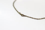 bronze big om chain necklace for men - Shani and Adi Jewelry