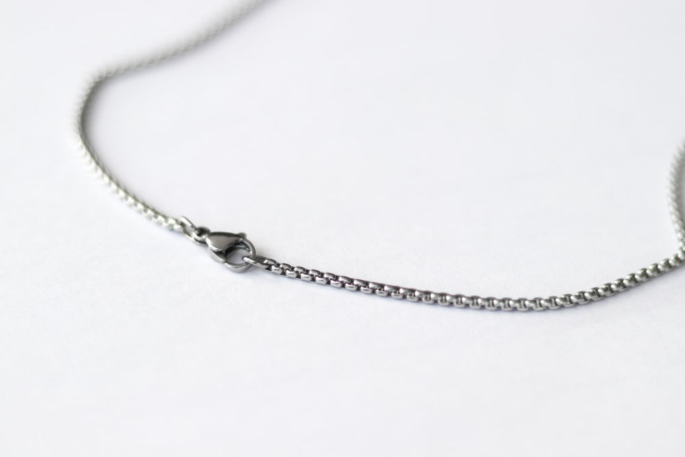 Silver links chain necklace for men, men's necklace, stainless steel c –  Shani & Adi Jewelry