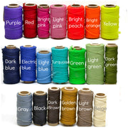 Brown cord bracelet with gold hamsa charm - shani-adi-jewerly