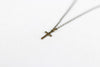 bronze cross chain necklace for men - shani and adi jewelry