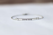 Forever Young bracelet for men