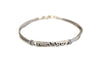 Men's bracelet with hebrew sentence: 'God bless you and watch over you' - shani-adi-jewerly