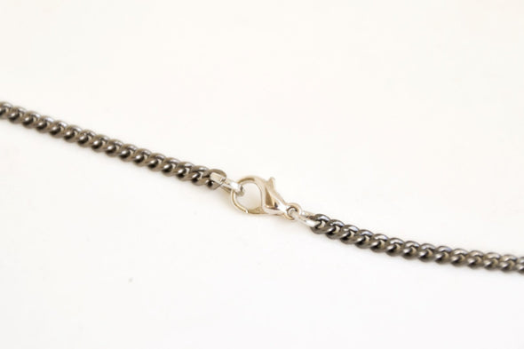 Chain Hamsa tube necklace for men - shani-adi-jewerly