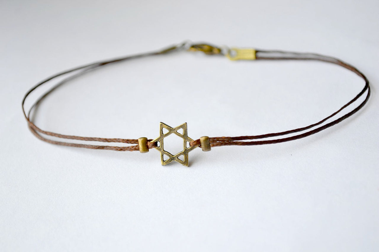 Star of David men's bracelet - shani-adi-jewerly