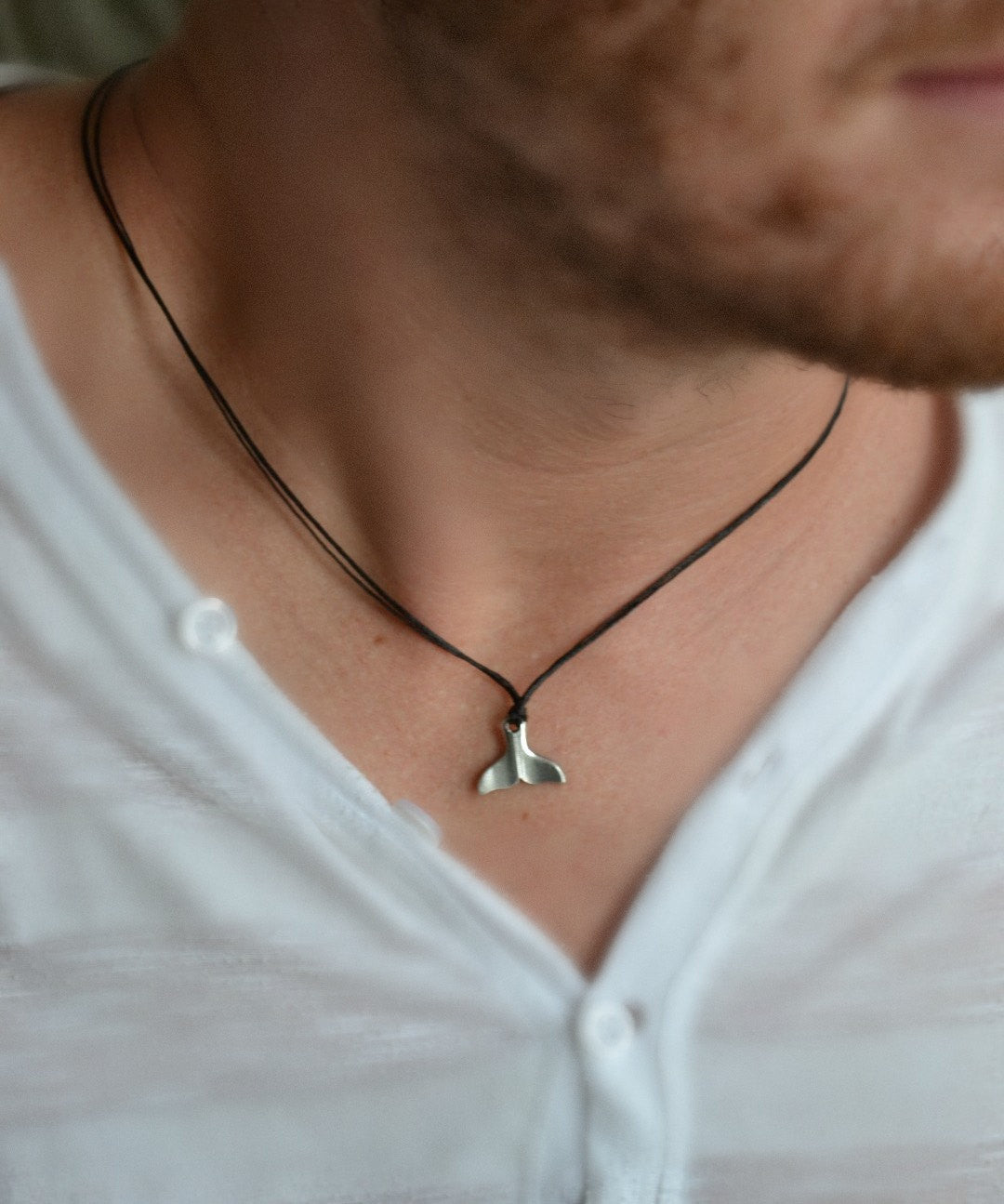 Whale tail necklace for men - shani-adi-jewerly