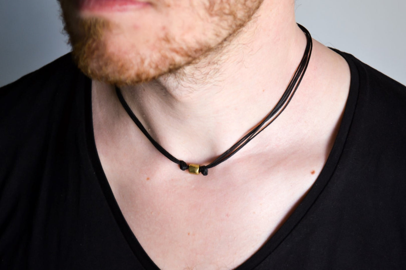 Buy Mens Leather Necklace, Thick Braided Leather Necklace, Stainless Steel,  Magnetic Clasp Necklace, Mens Jewelry, Chunky Leather Necklace Online in  India - Etsy