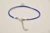 Star of David bracelet, blue cord - shani-adi-jewerly