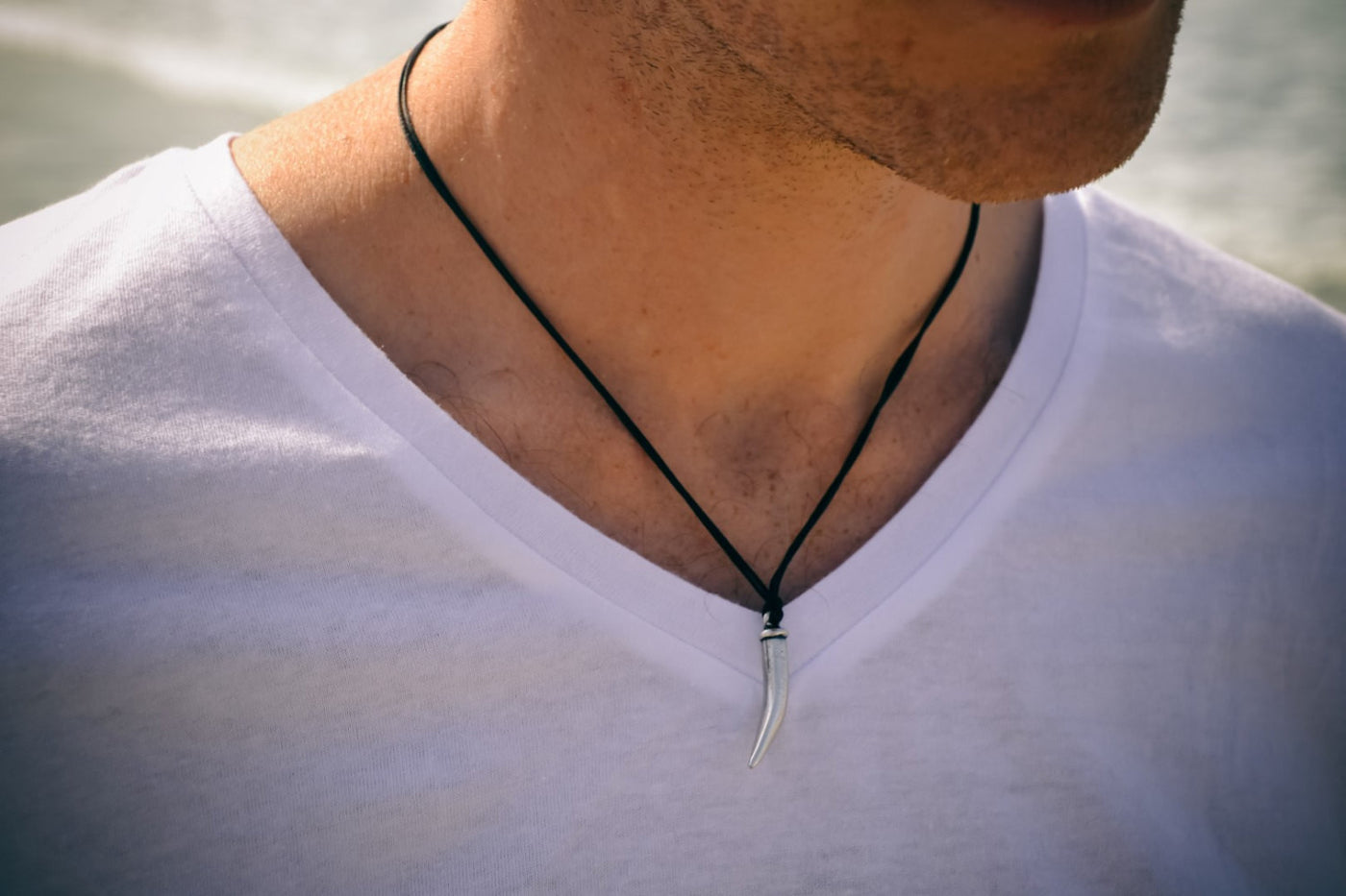 Buy The Bro Code Silver Plated Circular Black Pendant Necklace Online At  Best Price @ Tata CLiQ