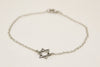 Stainless steel chain Star of David bracelet for men - shani-adi-jewerly