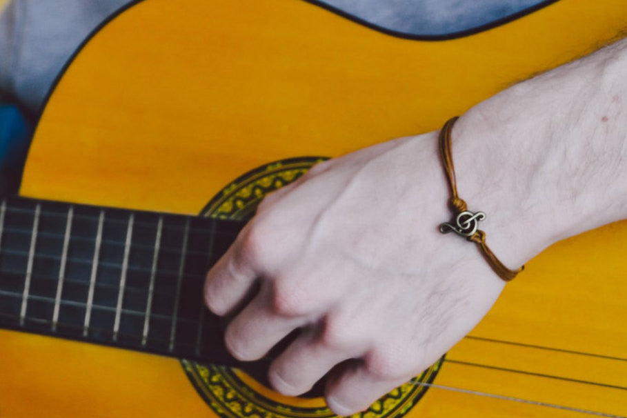 Cuff Bracelet-Music Notes by Whitney Howard at Random Acts of Art – Random  Acts Of Art
