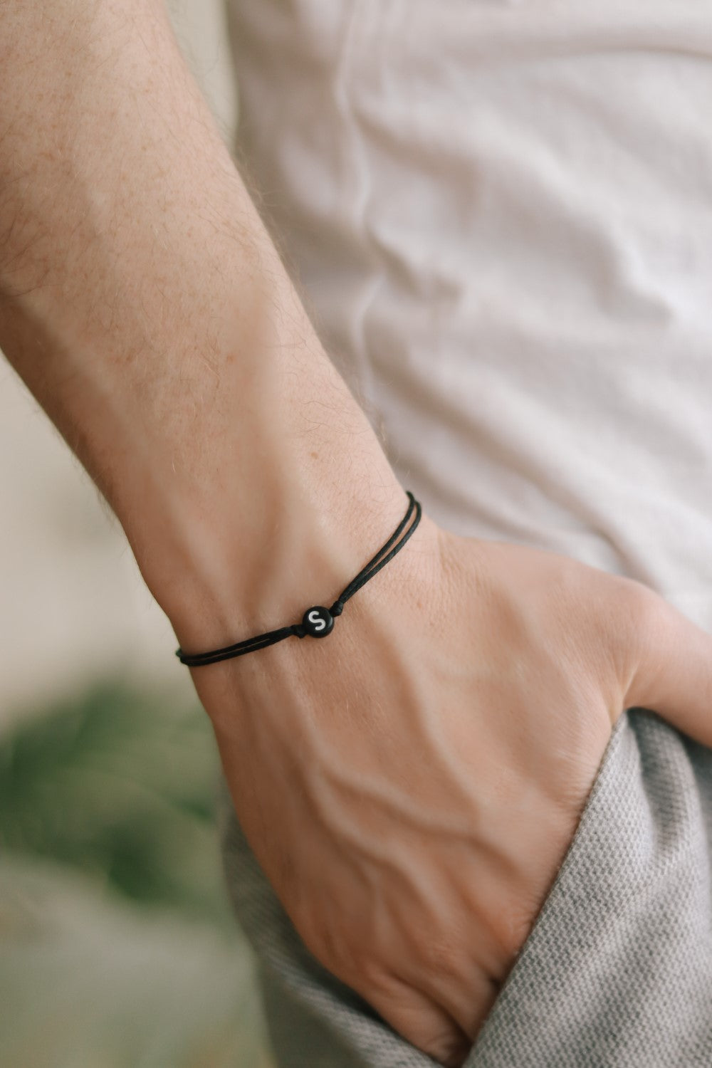 Jyokrish Handmade Adjustable Black Thread Spring Design Nazariya Cord  Bracelet For Unisex |Women | Girls
