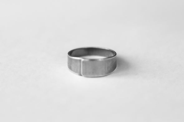 Ring für Männer, schlichter Silberring, Herrenring, Freundgeschenk für ihn, verstellbarer Ring, gewickelter Ring, minimalistischer Herrenschmuck, Stapelring