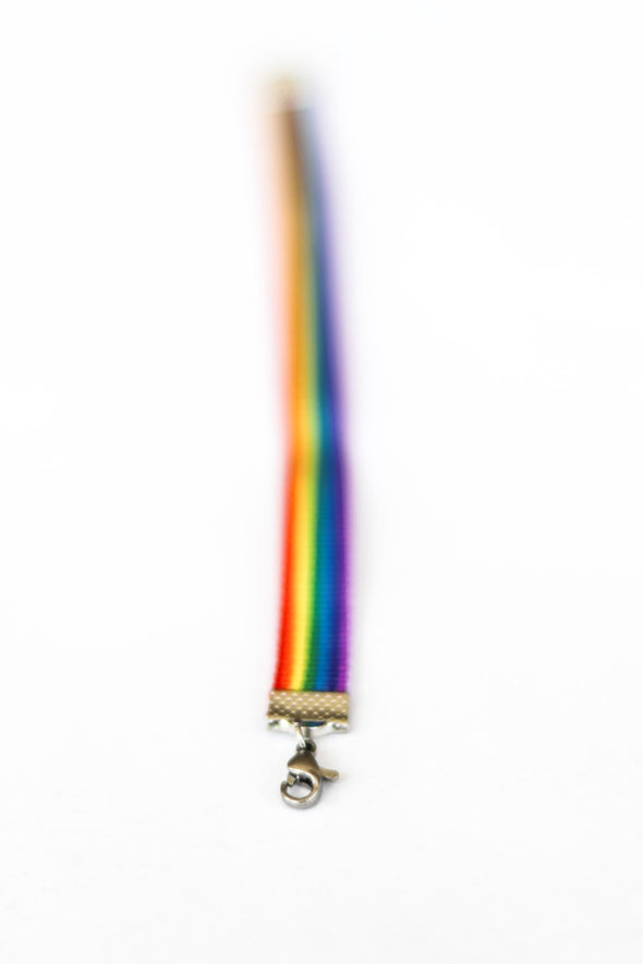 Pride-Knöchelarmband für Männer, Regenbogenflaggen-Knöchelarmband