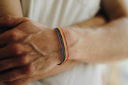 Pride bracelet, rainbow flag bracelet - shani-adi-jewerly