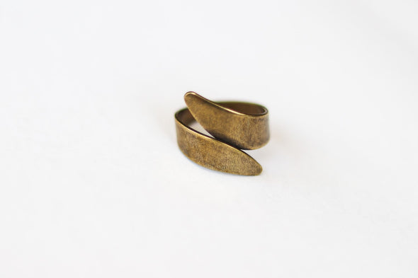 bronze wrapped ring for women - shani and Adi Jewelry