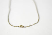 Bronze tone cross chain necklace for men - shani-adi-jewerly