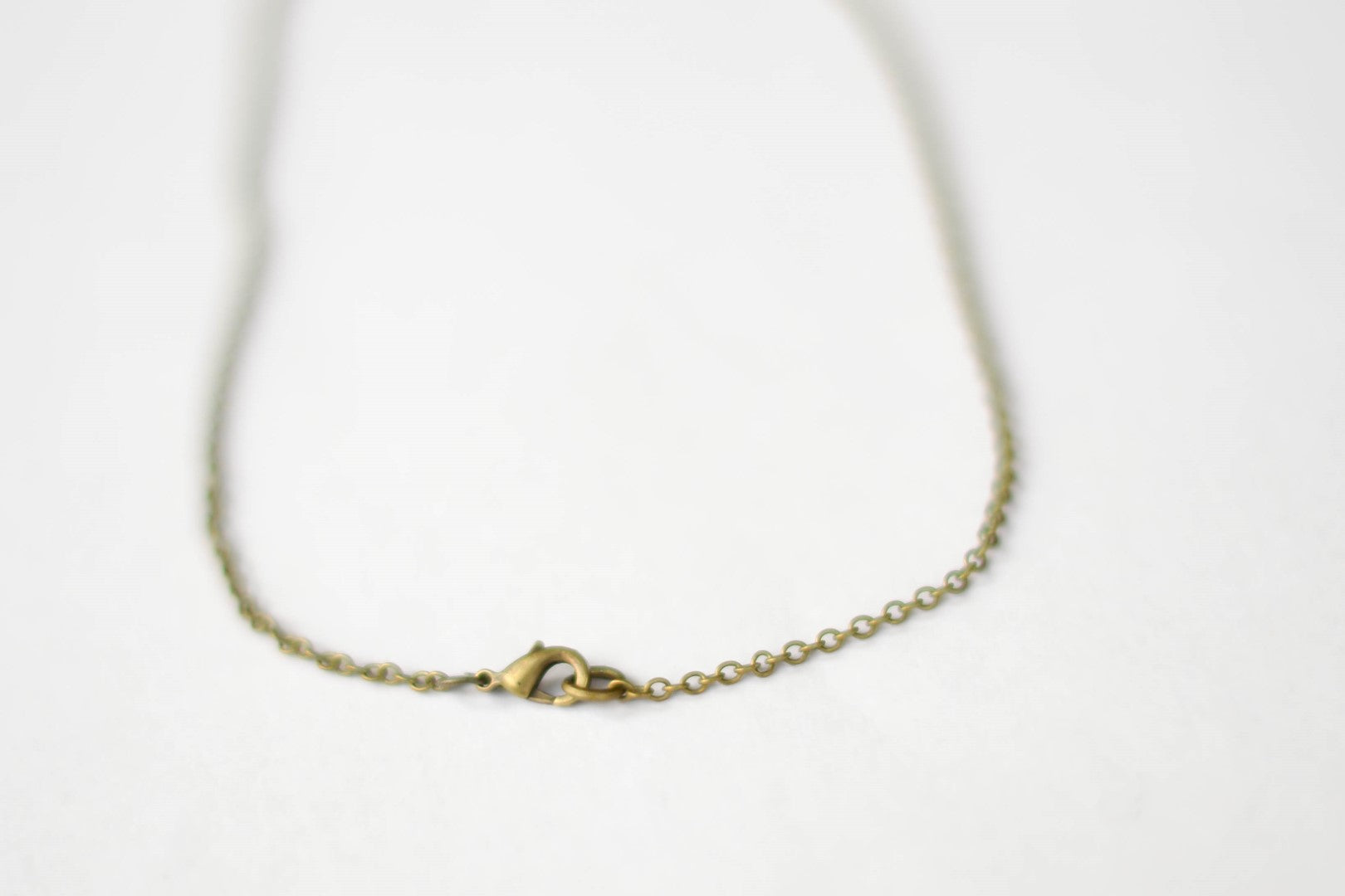 Bronze tone cross chain necklace for men - shani-adi-jewerly