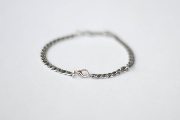 Silver arrow chain bracelet for men - shani-adi-jewerly