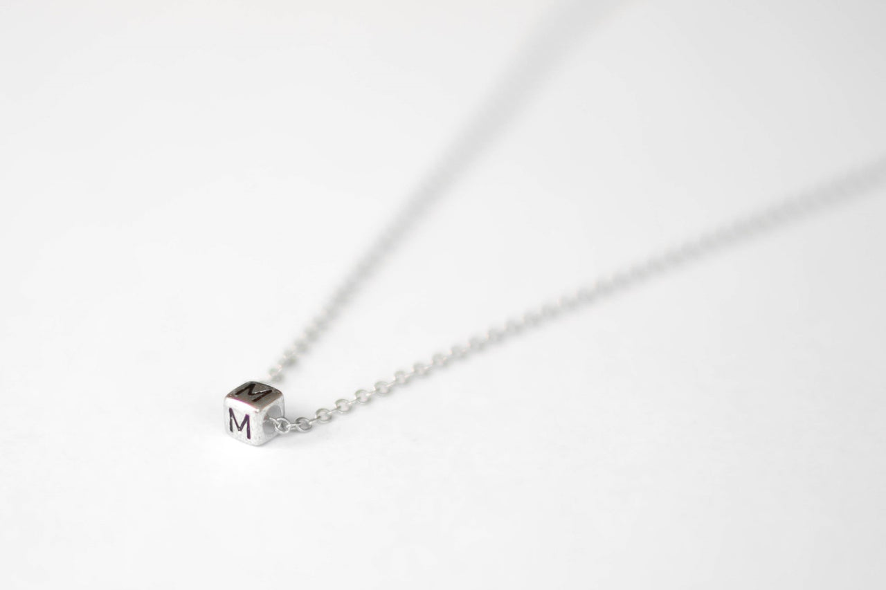Personalised Initial stainless steel chain necklace, for men - shani-adi-jewerly