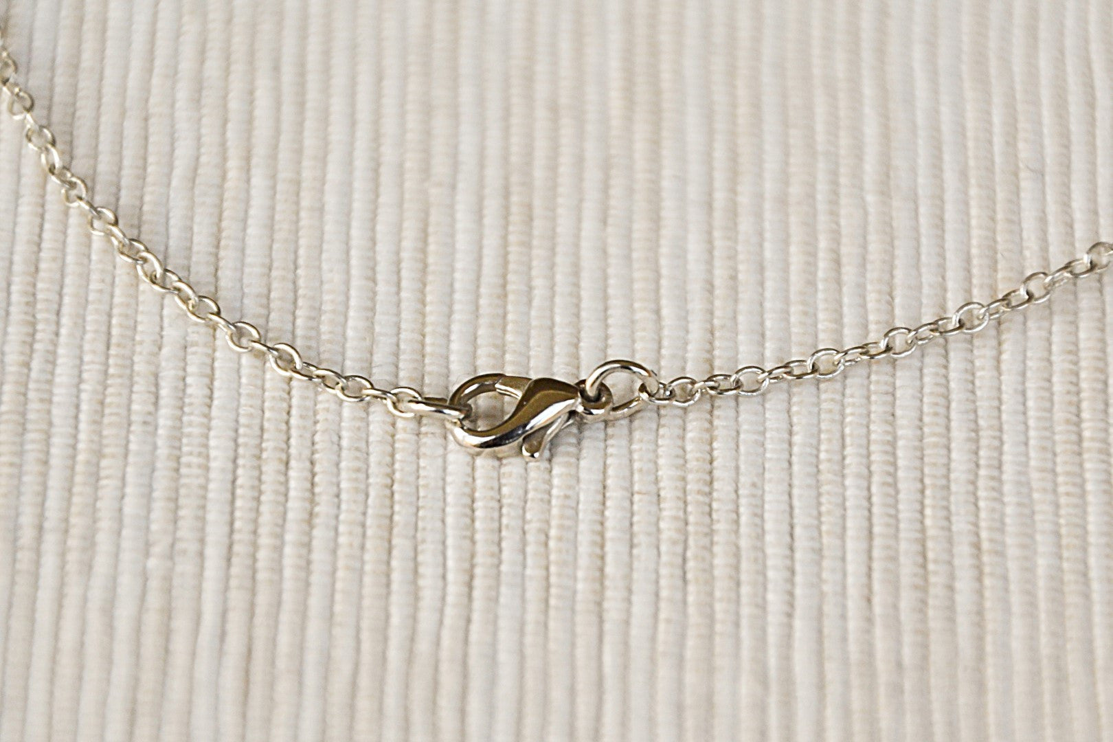Silver pineapple pendant, stainless steel chain necklace for her - shani-adi-jewerly