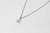Silver Om necklace for men, stainless steel chain necklace, waterproof - shani-adi-jewerly