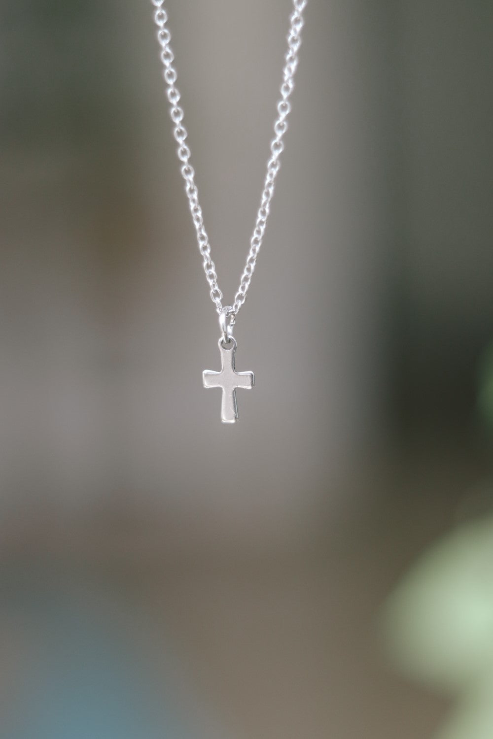 Amazon.com: Delicate Cross Necklace For Women, Sterling Silver Cross Pendant  Comfortable to Wear – Classic Silver Necklace for Women Simple Trendy Every  Day Jewelry : Handmade Products