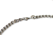 Silver links chain necklace for men